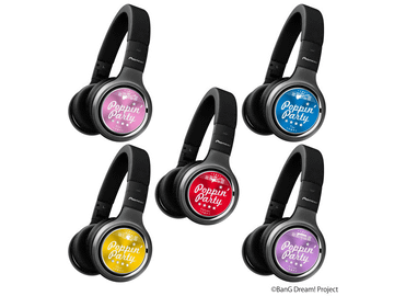 バンドリ!」コラボヘッドフォンがパイオニアから。キャラクター描いた