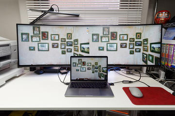 日沼諭史の体当たりばったり!】幅1.2mの超ワイドモニターがやって来た