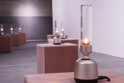 ソニーパーク地下に、グラスサウンドスピーカー×29台 “音楽に入れる”新