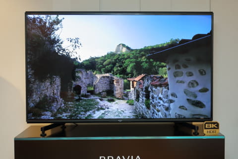 ソニー初の8Kチューナ搭載テレビ「Z9H」。技術結集で“史上最高ブラビア