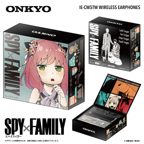 SPY×FAMILY」コラボのオンキヨー完全ワイヤレス - AV Watch