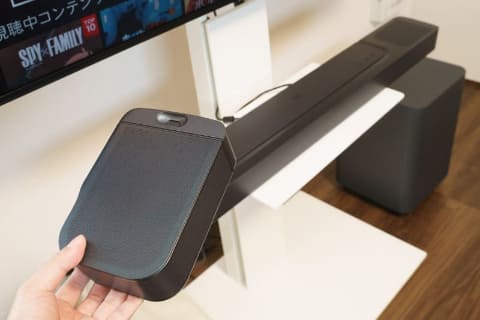 あの“リア分離”JBLサウンドバーが10万円以下、「BAR 800」の最強っ