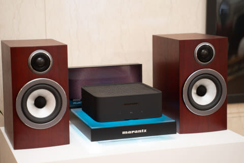 マランツ、約22cm幅でも“フルサイズ機に負けない”新世代Hi-Fiコンポ