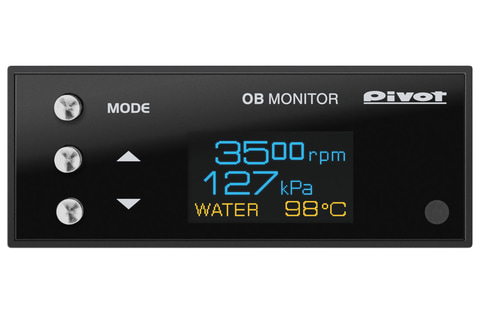ピボット、OBD2接続で各種情報を表示する「OB MONITOR（OBM-2