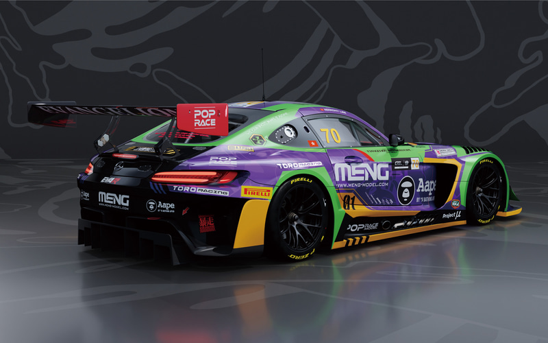 エヴァンゲリオンレーシング、初号機カラーの「EVA RT TEST TYPE -01