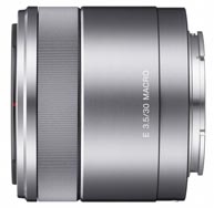 ソニー、NEX用等倍マクロレンズ「E 30mm F3.5 Macro」 - デジカメ