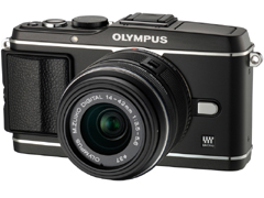 オリンパス、“世界最速AF”のミラーレスカメラ「PEN E-P3」 - デジカメ