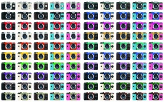 ペンタックス、全100種類の「PENTAX Q10」オーダーカラー受注サービス