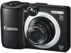 キヤノン、光学ファインダー内蔵の単3電池モデル「PowerShot A1400