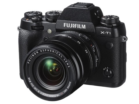 フィルム一眼レフライクなデザインのミラーレス「FUJIFILM X-T1