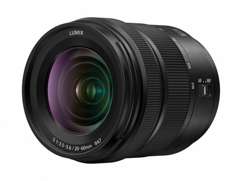 パナソニック、重量350gのフルサイズ標準ズーム「LUMIX S 20-60mm F3.5