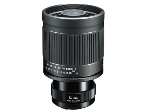 重量500g台のフルサイズ超望遠「Kenko ミラーレンズ 400mm F8 N II S