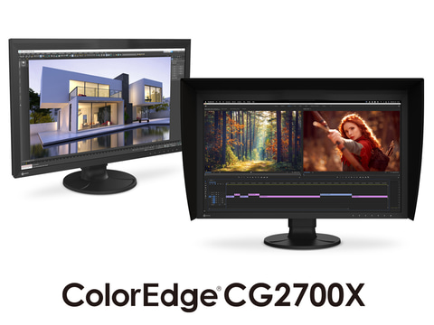EIZO、4K・HDR対応の27型モニター「ColorEdge CG2700X」を9月20日発売