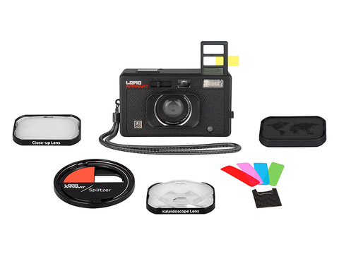 ロモグラフィー、21mmレンズ搭載のフィルムカメラ「LomoApparat