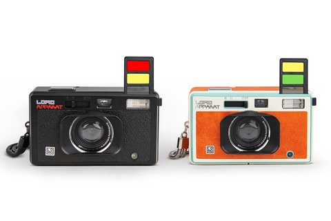 ロモグラフィー、21mmレンズ搭載のフィルムカメラ「LomoApparat