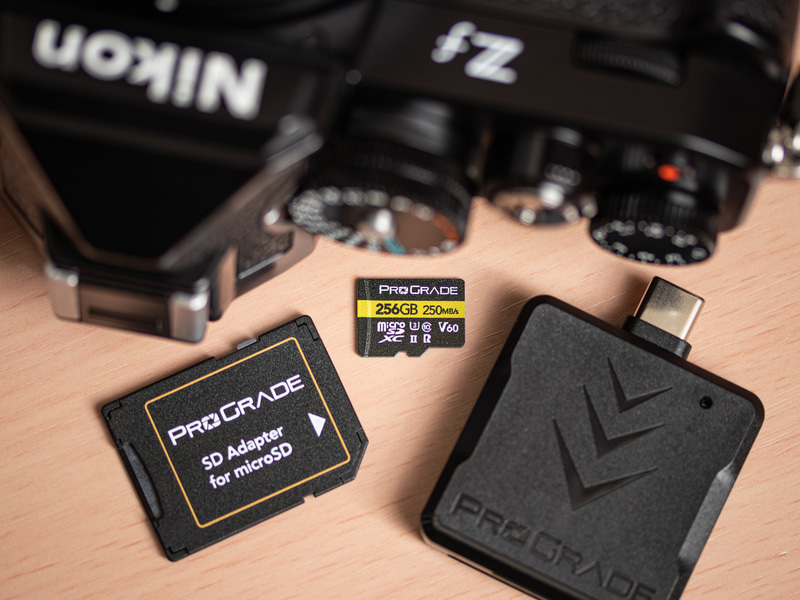 ダブルスロットが“SD＋microSD”？…ニコン Z fで使うmicroSDメモリー