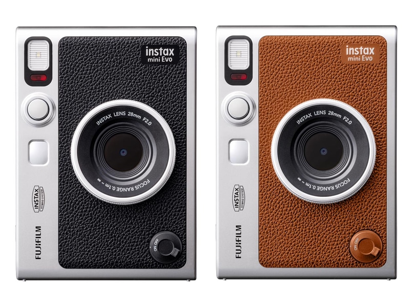 チェキ「instax mini Evo」に富士フイルムグループ90周年モデル