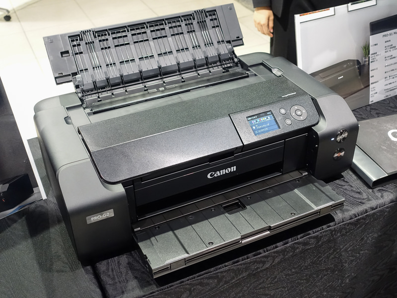 キヤノン、新10色顔料インクで発色と耐光性が向上した「imagePROGRAF