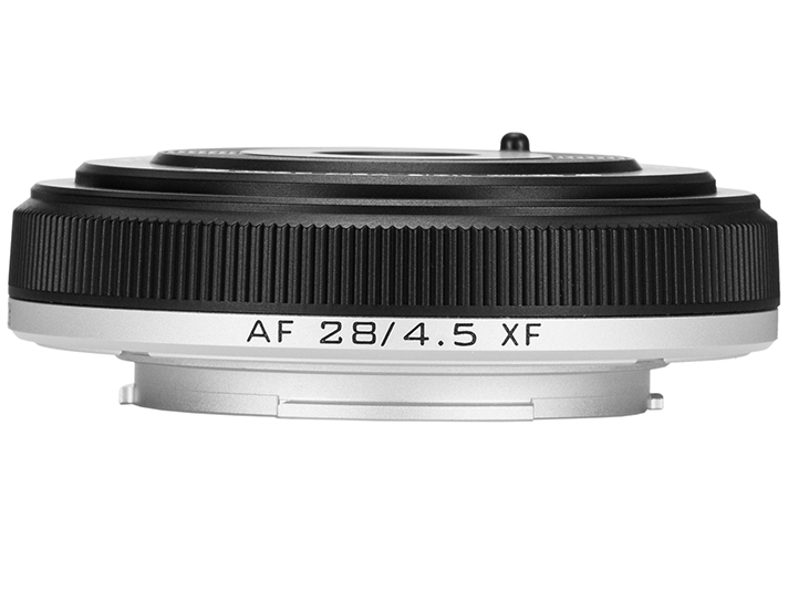 Viltrox、Xマウント用の“薄型”AF単焦点レンズ「AF 28mm F4.5 AIR