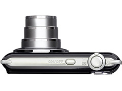 ペンタックス、“小顔フィルター”搭載の薄型デジカメ「Optio P80