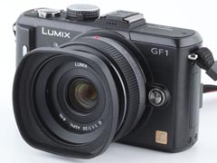 ユーエヌ、DMC-GF1キットレンズ「20mm F1.7」対応の46mm角型フード