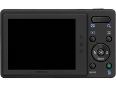 ペンタックス、ツートンカラーのスタイリッシュモデル「Optio H90