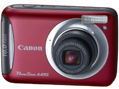 キヤノン、“オールドポスターモード”など搭載の「PowerShot A495