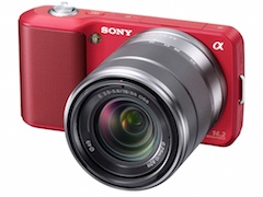 ソニー、世界最小のレンズ交換式デジタルカメラ「NEX-5」「NEX-3