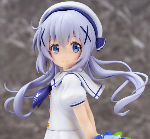 振り向きざまの笑顔が眩しい！ 「ごちうさ」より「チノ」のフィギュア