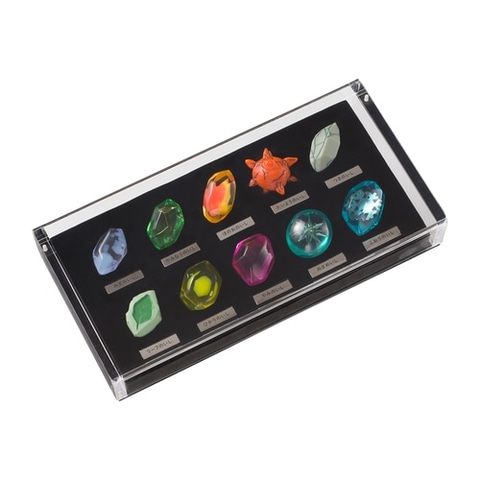 ポケモンを進化させるアイテム「進化のいし」がミニ標本になって登場