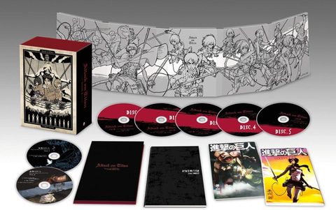 アニメ「進撃の巨人」Season1全25話を収録したBlu-ray BOXがAmazonにて