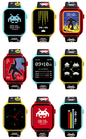 タイトーとコラボした「スペースインベーダー」スマートウォッチが登場