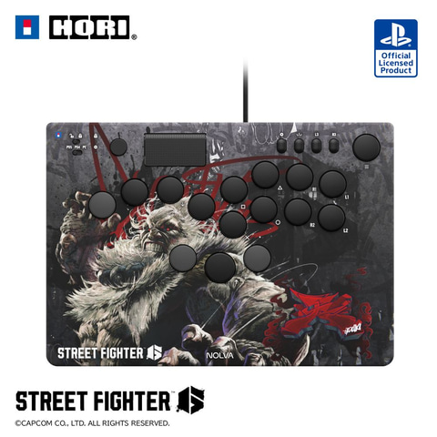 ホリ、「スト6」デザインのレバーレスコントローラーが11月発売