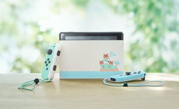 任天堂、「あつまれ どうぶつの森」デザインのSwitchドックとJoy-Con