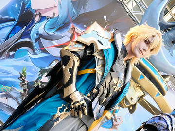 原神」のコロンビーナになれるアイマスク！ オフラインイベント「月の