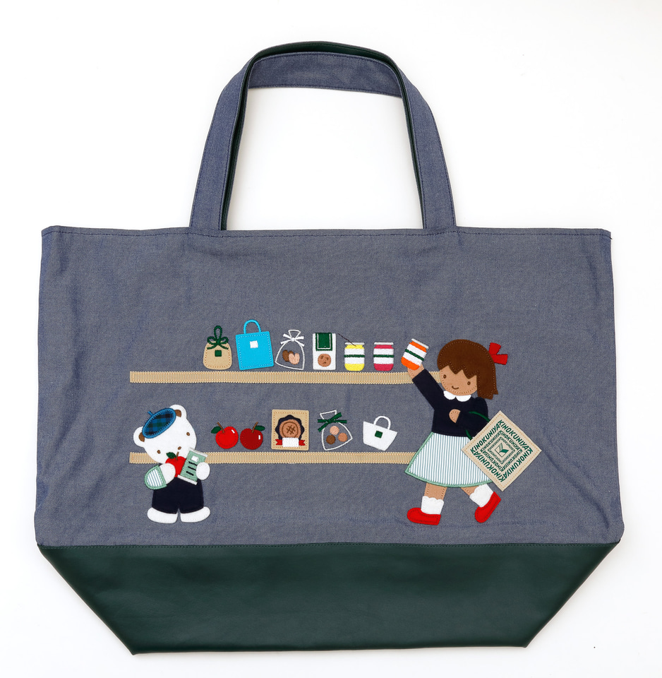 紀ノ国屋、ファミリアとコラボしたトートバッグ/巾着などオンライン