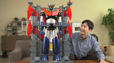 特別企画】全高75cm！ 組み立てモデル「鉄の城 マジンガーZ 巨大メタル