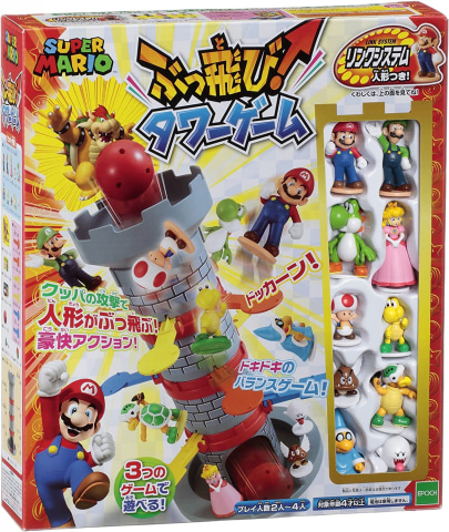 エポック社の「スーパーマリオ ぶっ飛び! タワーゲーム」がAmazonで