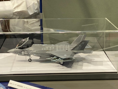 模型ホビーショー】1/48「F-35A ライトニングII」などタミヤの