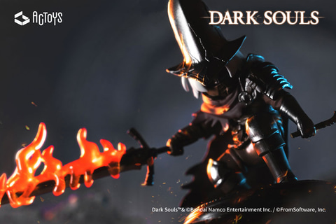 ダークソウル」より、深淵の監視者や灰色の大狼シフがデフォルメキャラ