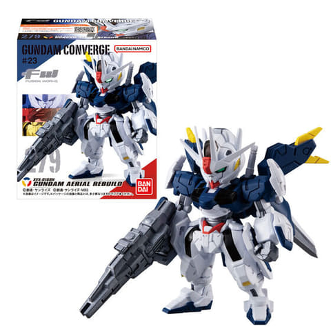 ガンダム・エアリアル（改修型）」が登場。食玩「FW GUNDAM CONVERGE