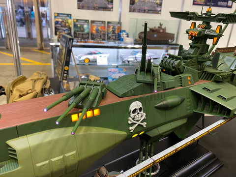 キャプテンハーロックが率いる海賊戦艦を再現！ 週刊「アルカディア号