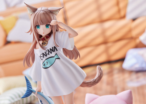 フィギュア「うちのねこが女の子でかわいい『きなこ』～おはようVer