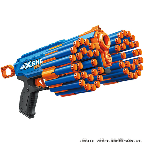 大人が笑顔で撃ちまくれるトイガン「エックスショット」最新4種が11月