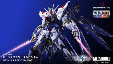 METAL BUILD ストライクフリーダムガンダム 光の翼オプションセット」7