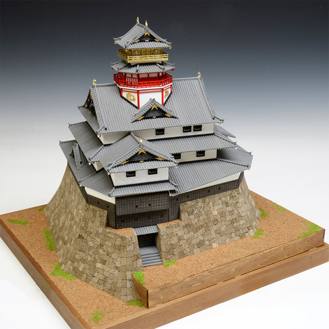ウッディジョー、信長の城「安土城」を木製キットで発売 - HOBBY Watch