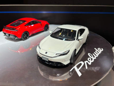 タミヤ、1/24 スポーツカー シリーズ「新型 Honda プレリュード（仮称