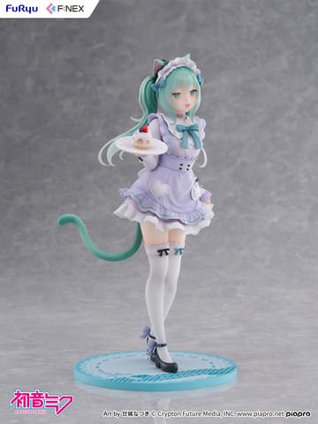 イラストレーター・甘城なつき氏が描き下ろした「初音ミク」が「F:NEX