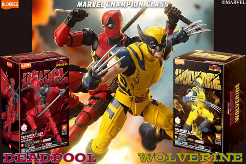 デッドプール」と「ウルヴァリン」の可動プラモデルが12月発売 - HOBBY