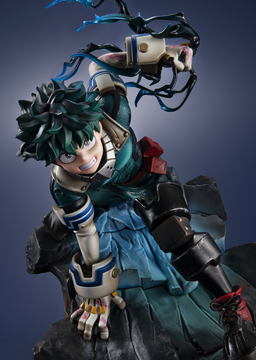 ヒロアカ」よりフィギュア「ARTFX J 緑谷出久 黒デク Ver.」本日発売
